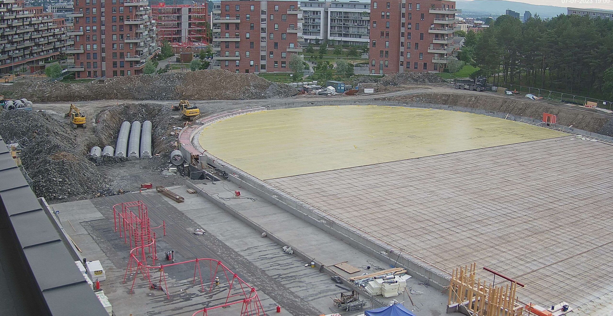 Valle Hovin Stadion – Utebane (2023)